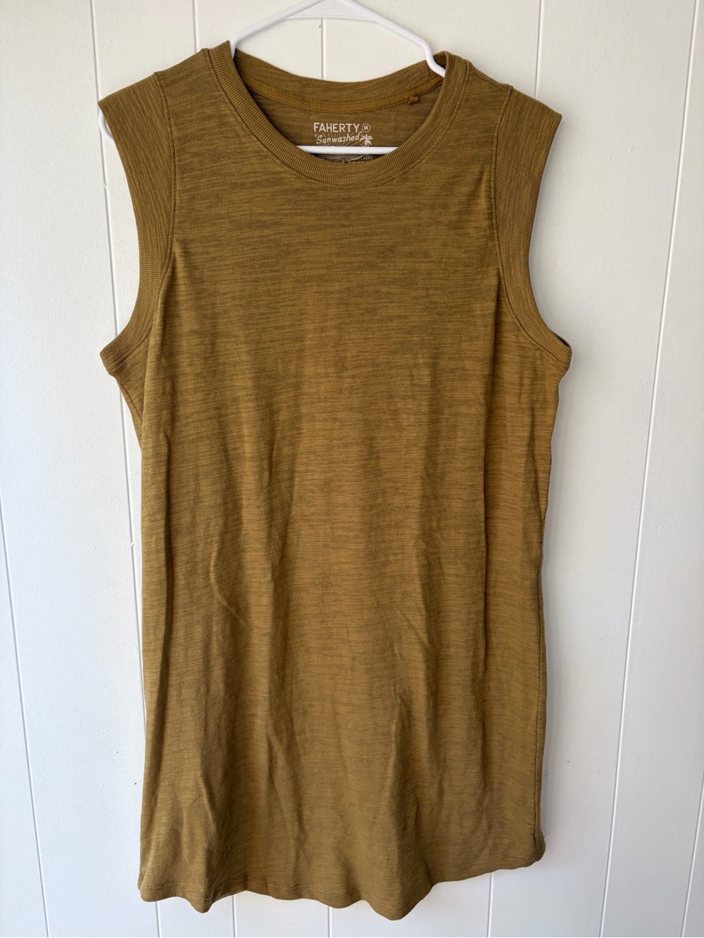 Faherty tank dress one size